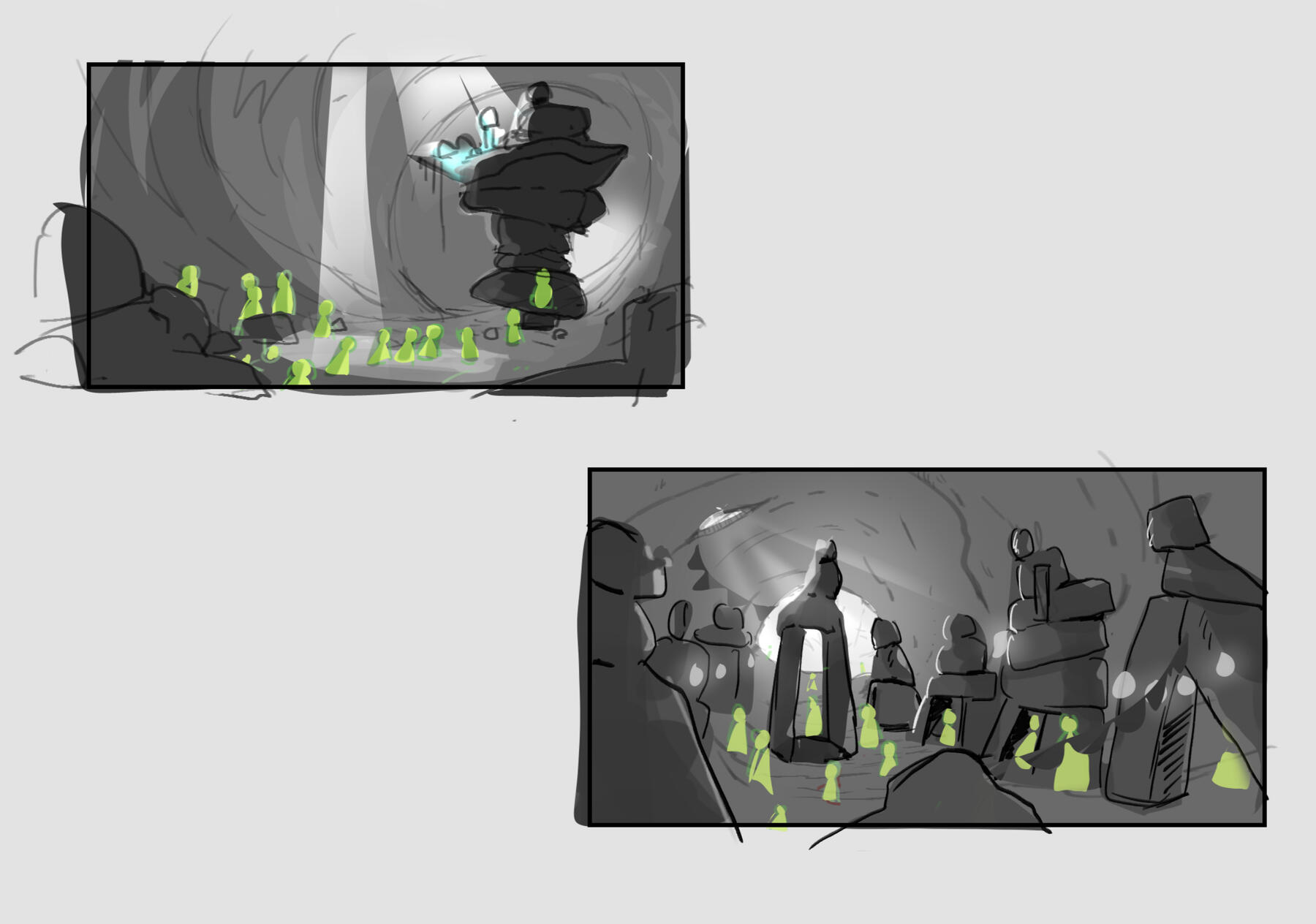 Grave of the Titans: character design